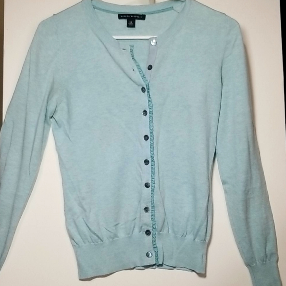 Banana Republic Light blue Cardigan